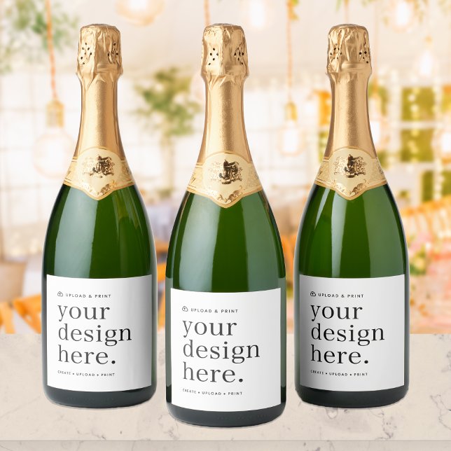 Flaschenetikett Design Upload (Versatile bottle label wraps for business, weddings, special occasion events & more!)