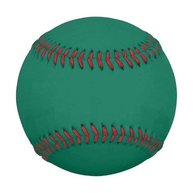 Flaschengrün (Vollfarbe) Baseball (Vorderseite)