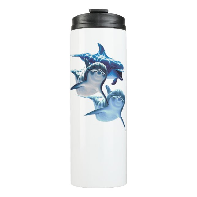 Flaschenhülse Dolphin Thermal Tumbler Thermosbecher (Vorderseite)