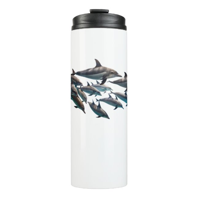 Flaschenhülse Dolphin Thermal Tumbler Thermosbecher (Vorderseite)
