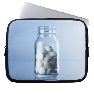 Flaschenmedikament Laptopschutzhülle