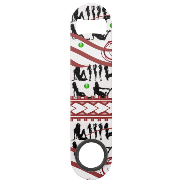 Flaschenöffner aus rostfreiem Stahl (Vorderseite)