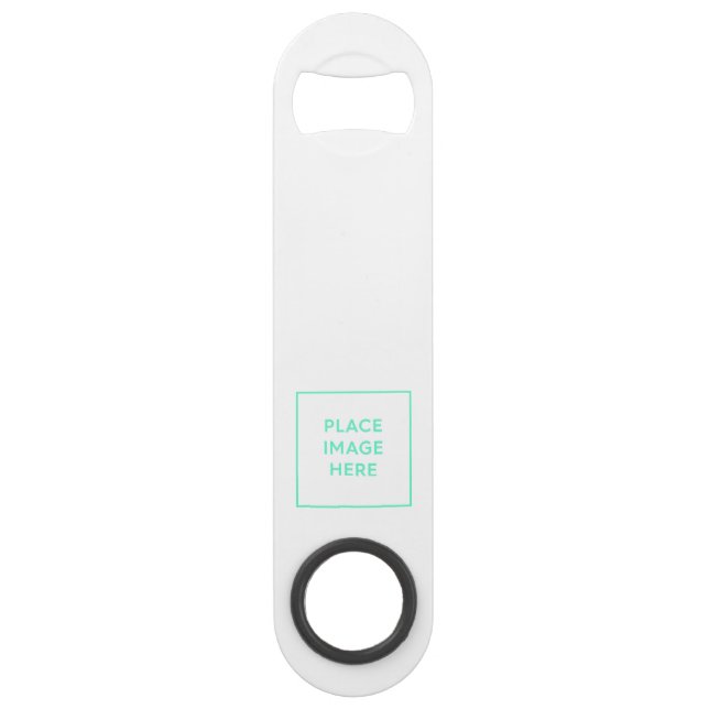 Flaschenöffner aus rostfreiem Stahl (Vorderseite)