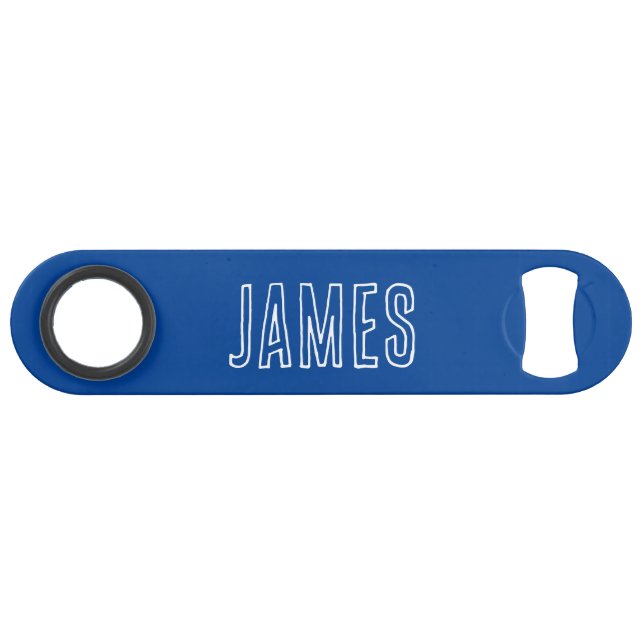 Flaschenöffner aus rostfreiem Stahl (Vorderseite (Horizontal))