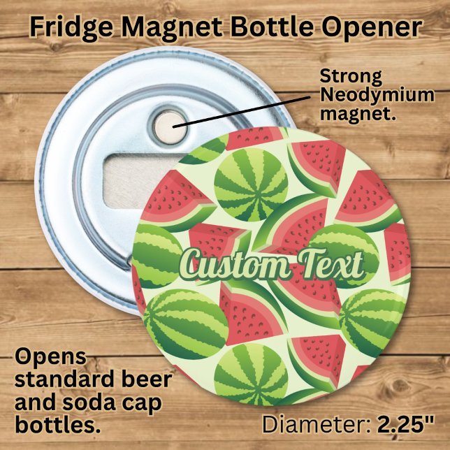 Flaschenöffner für Wassermelonen (Von Creator hochgeladen)
