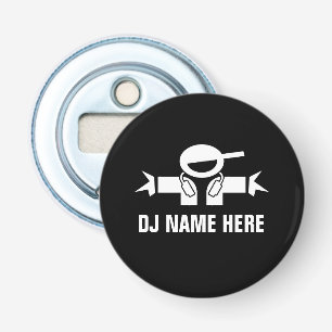 Flaschenöffner-Kühlschrankmagnet Gewohnheit DJ Flaschenöffner