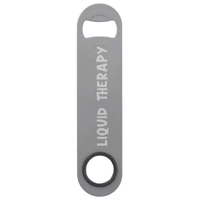 Flaschenöffner mit einem Zitat (anpassbar) (Vorderseite)