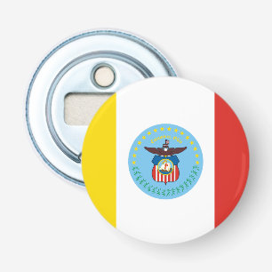 Flaschenöffner mit Flagge von Columbus, Ohio