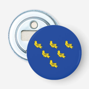 Flaschenöffner mit Flagge von Sussex