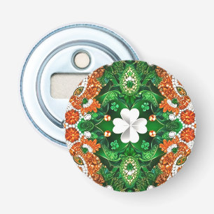 Flaschenöffner mit Irland Farbgestaltung