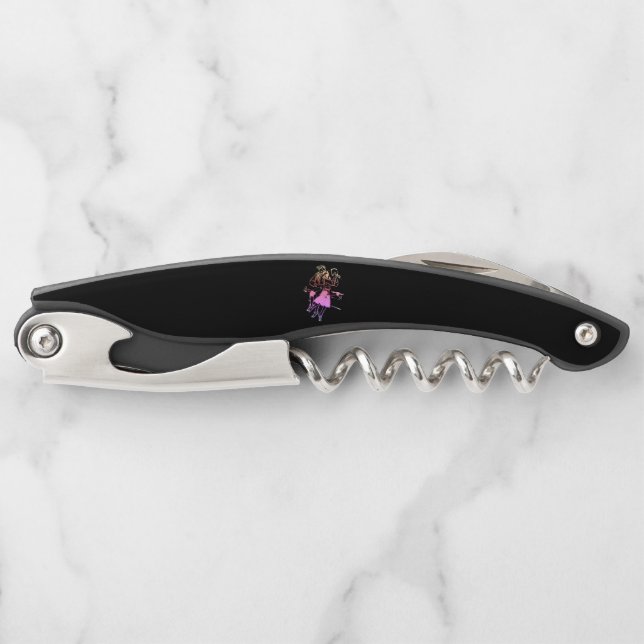 FLASCHENOPENER ART UND DESIGN STIL KELLNERMESSER (Vorderseite)