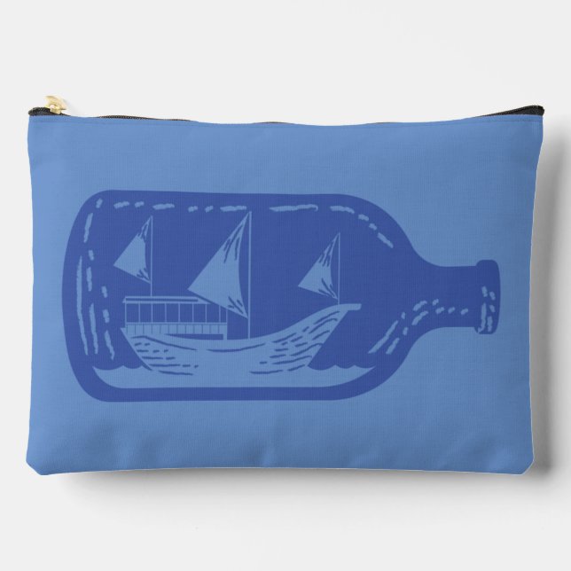 Flaschenschiff Zubehörtasche (Vorderseite)