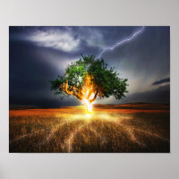 flash-845848 FANTASY LIGHTNING STRIKE TREE BACKGRO