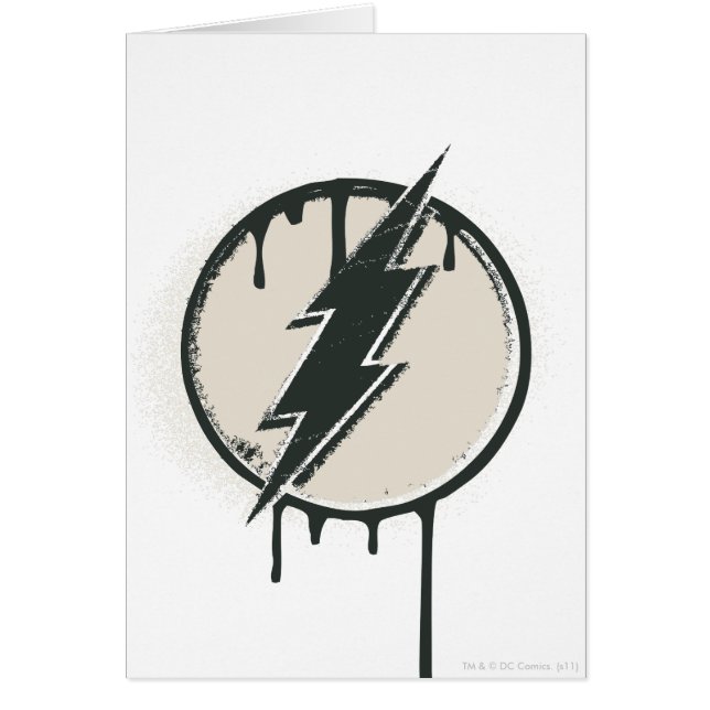 Flash Bolt Paint Grunge (Vorne)