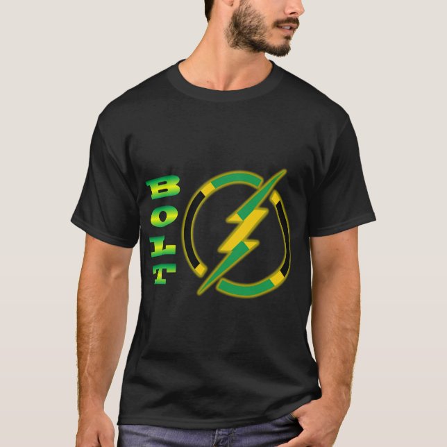 Flash Bolt - Schnellster Mensch Alive T-Shirt (Vorderseite)