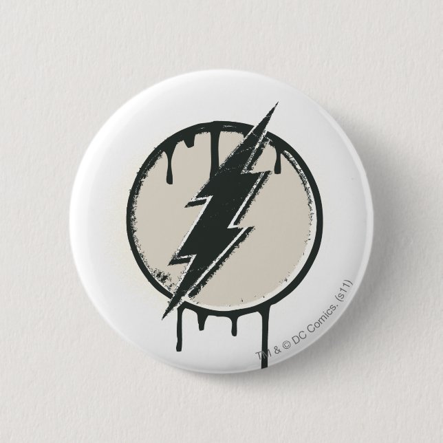 Flash Bolzengrunge Button (Vorderseite)