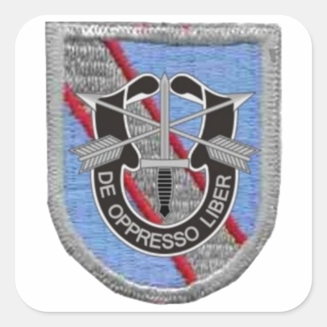 FLASH/DUI 297. MILITARY INTEL COMPANY STICKERS (Vorderseite)