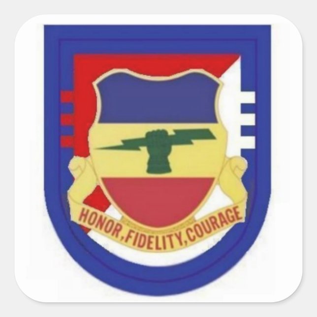 FLASH/DUI 3RD SQUADRON 73RD CAVALRY STICKERS (Vorderseite)