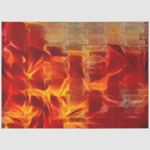 Flash Fire Modern Art Collection Seidenpapier