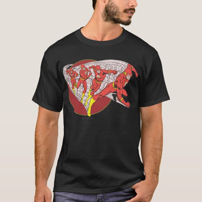 Flash in Motion T-Shirt (Vorderseite)
