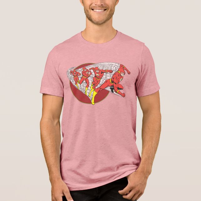 Flash in Motion Tri-Blend Shirt (Vorderseite)