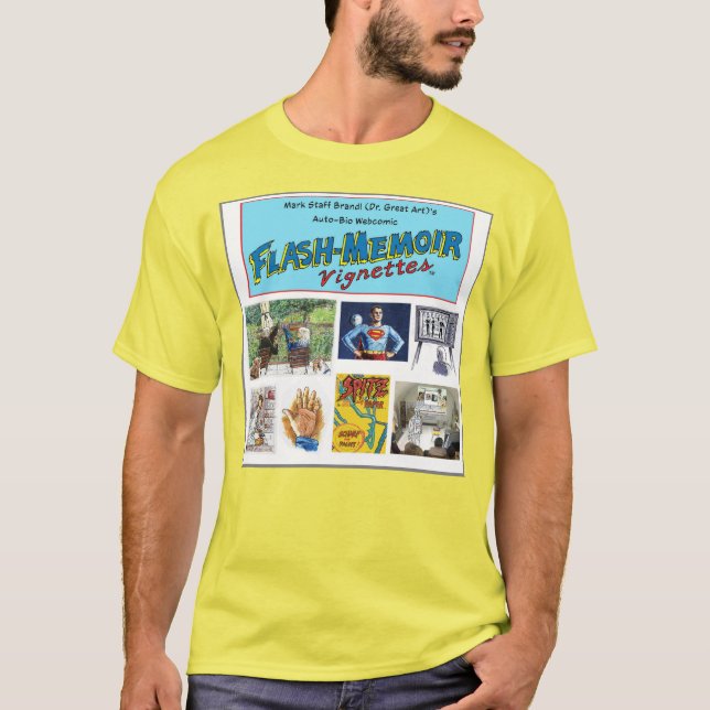 Flash Memoir Vignettes T-Shirt (Vorderseite)