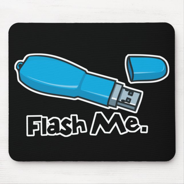 flash mich Flash-Laufwerk-Design Mousepad (Vorne)
