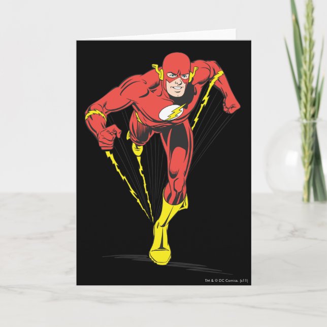 Flash Runs nach vorne Karte (Vorderseite)