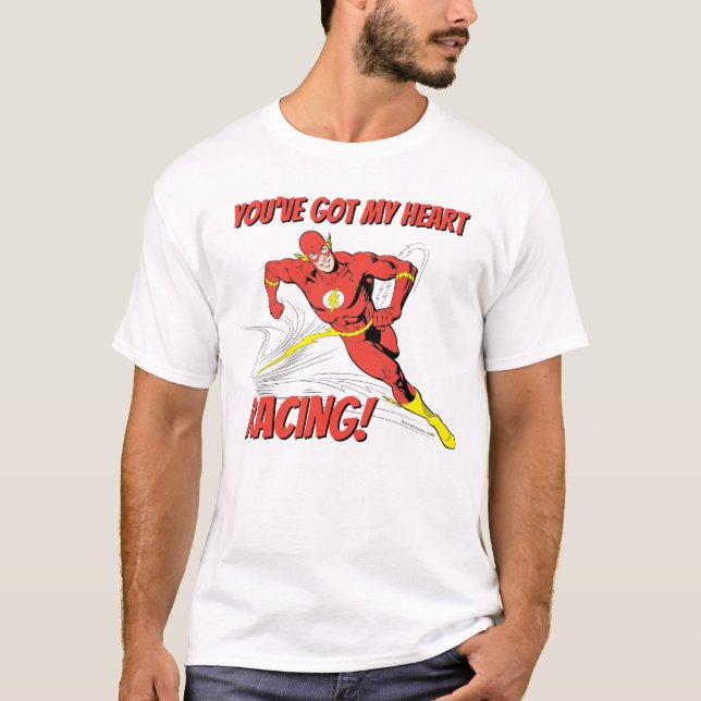 Flash - Sie haben mein Herzrhythmus Got Valentine T-Shirt (Vorderseite)