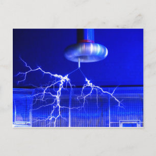 Flash Tesla Coil... Postkarte