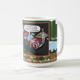 Flasher Violation | Literal Wordplay Humor Classic Kaffeetasse