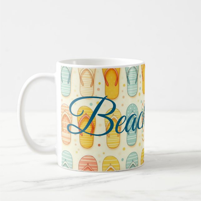 Flashfähige Flip-Flops Kaffeetasse (Links)