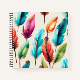 Flashy Feathers Notizbuch