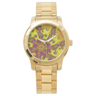 Flashy Fractal Armbanduhr