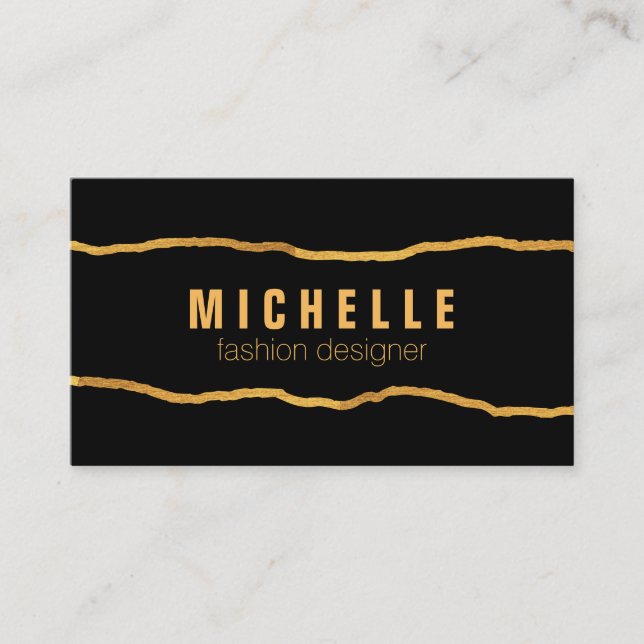 Flashy Lines II Visitenkarte (Vorderseite)