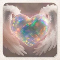 *~* Flashy Opal Herz Engel Flügel AP78