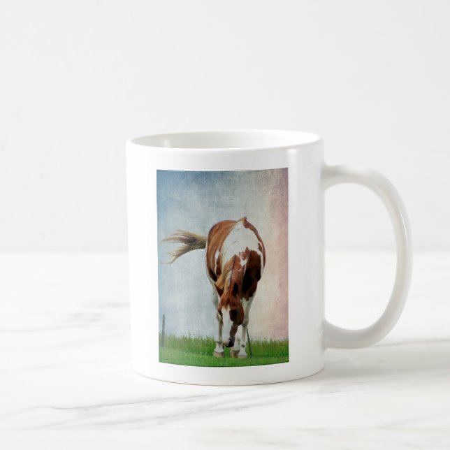 Flashy Paint Horse Mare Tasse (Rechts)