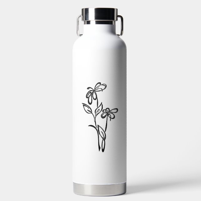 FLASK INSULITED ART AND DESIGN TRINKFLASCHE (Vorderseite)
