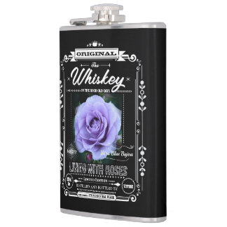 FLASK_Rosa Blue Bajou Flachmann