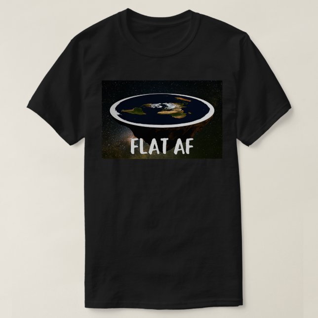 FLAT AF FLACHENERDE 1 T-Shirt (Design vorne)
