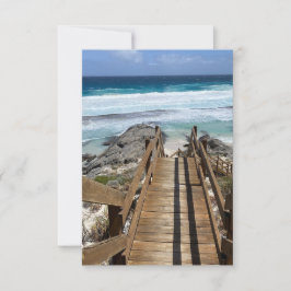 Flat Blank Card - Leben. Dankeskarte
