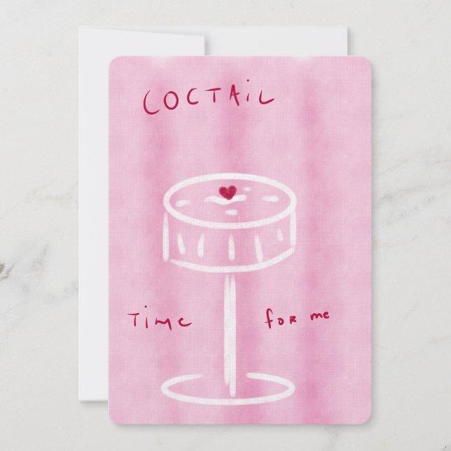 Flat Card Cocktail (Vorderseite)