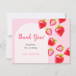 Flat danke Ihnen 1. Geburtstagskarte