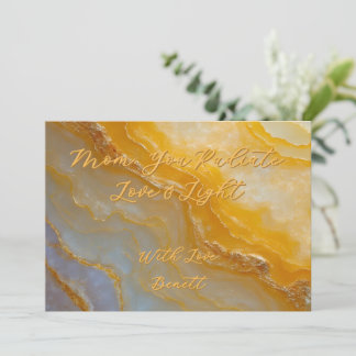 Flat Dankeschön-Karte Dankeskarte