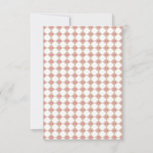 Flat Dankeschön-Karte Dankeskarte