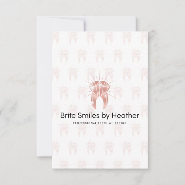 Flat Dankeschön-Karte Dankeskarte (Vorderseite)