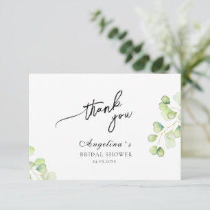 Flat Dankeschön-Karte Dankeskarte