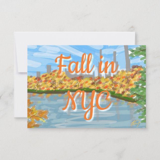 Flat Dankeschön-Karte Dankeskarte (Vorderseite)