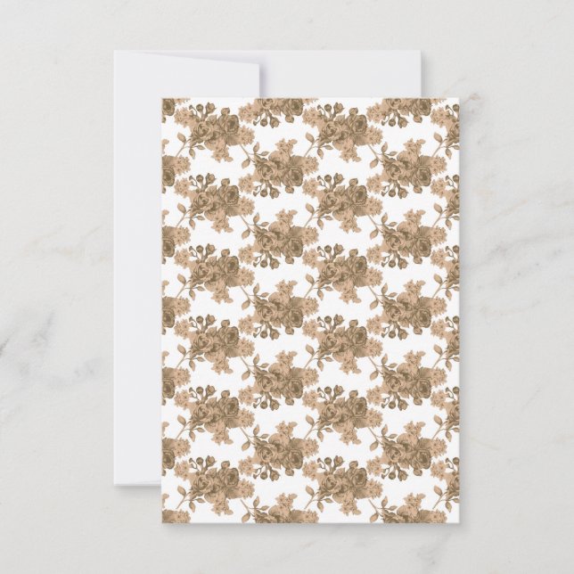 Flat Dankeschön-Karte Dankeskarte (Vorderseite)