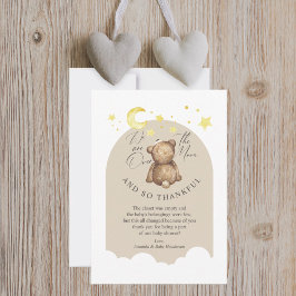 Flat Dankeschön-Karte Dankeskarte